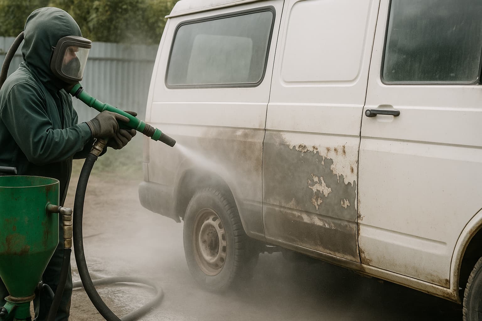 Mobile Dustless Blasting